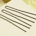 thumbnail image 2 of ELAYARD 35pcs Black Stainless Steel U-Shaped Hair Clips for Women, Perfect for Buns, Updos, and Stylish Hairstyles, 2 of 7