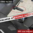 thumbnail image 2 of A & UTV PRO Extended Larger Footrest Pedal for Can-Am Ryker All Models, Wider Design Brake Foot Rest Peg Broaden Driver Board Footboards Accessories, 2 of 9