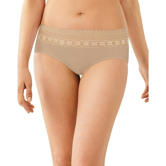 Women's Bali 2990-AK Comfort Revolution Lace Trim Hipster Panty