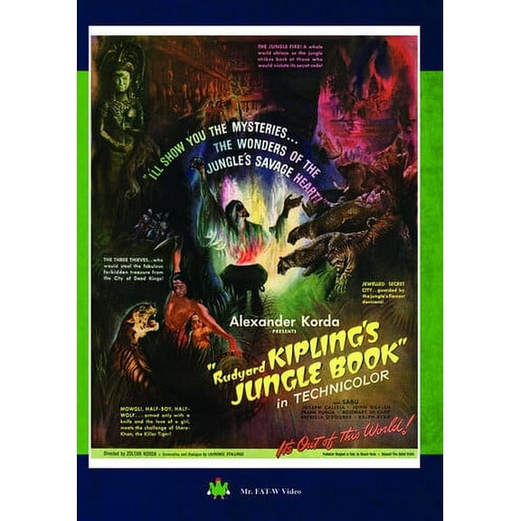 Jungle Book (DVD), Mr Fat - w Video, Action & Adventure