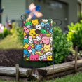 thumbnail image 6 of Cute Cartoon Characters Garden Flag 28x40 inch Double Sided Outside Yard Decorations for Home Outdoor, 6 of 6