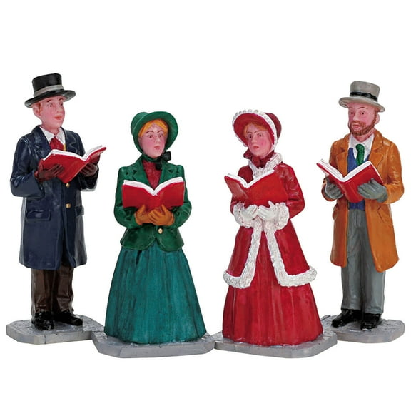 Lemax Village Collection Chrismas Harmony Set of 4 #72403