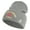 Dk Ash, variant on U.S. Army Airborne Command Logo Embroidered 12 Inch Solid Knit Cuff Long Beanie Made in USA - Dk Ash OSFM