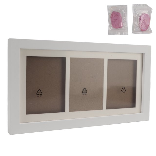 Paw Print Frame Kit, Long Lasting Memorial Ink Pad Paw Print Keepsake Kit DIY For Cats ANGGREK Descripción de la referencia