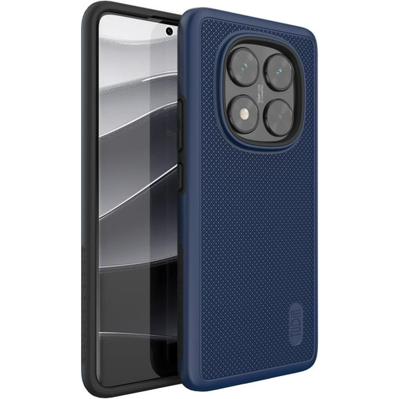 TUDIA MergeGrip Xiaomi Redmi Note 14 Pro 5G Case Dual Layer Cover - Indigo Blue
