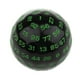 thumbnail image 2 of Dados Acrílicos De Múltiples Lados Para Tablero De Mesa Juego De Rol Bar Club Green Sunnimix Bola de juego de dados poliédricos, 2 of 8