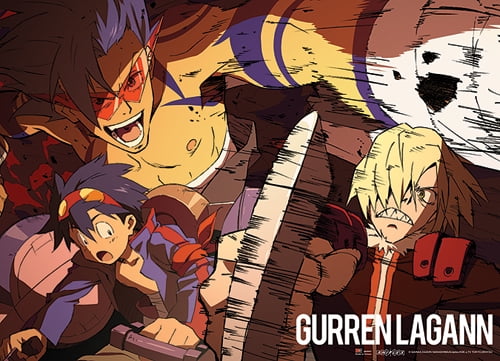Gurren Lagann Anime Poster | Pira Boxes – Pira Pira Boxes