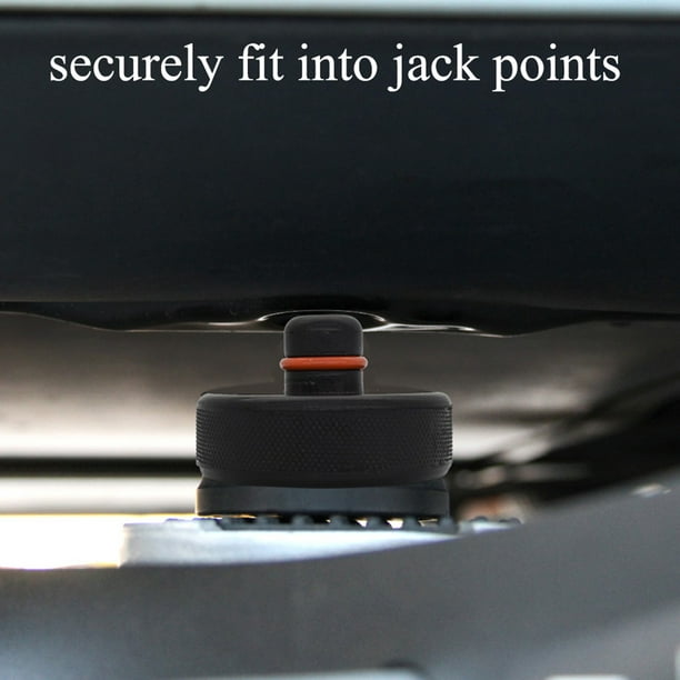 Tesla Model 3 Jack Lift Pad Point Adapter For Model Y Model S Model X with  Storage Bag-4 Pack 