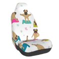 thumbnail image 1 of Balery Yoga Dogs Poses Funda de Asiento para Auto con Diseño - Cubierta Frontal Suave y Transpirable con Protector Antideslizante- 1 Unidad, 1 of 5