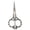 Silver, variant on Nieyigj Vintage Scissors Silver Flower Pattern Needlework Cutting Paper DIY Sewing Crafts, 4.5 inches / 11.5 cm, Stainless Steel and Zinc Alloy Material, Ideal for Cross Stitch & Embroidery