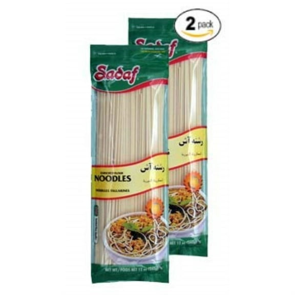 Sadaf Enriched Flour Noodles Reshteh 12 oz. Pack of 2