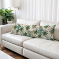 thumbnail image 2 of Tropical Plant Body Pillow Cover 20 x 54 Inch Decorative Pillow Cover Summer Watercolor Boho Palm Tree on Linen Lumbar Pillowcase Seasonal Rectangle Cushion Case for Couch Sofa Bed Living Room, 2 of 9