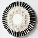 thumbnail image 2 of Espejo para colgar en pared, espejo con flecos de macramé para el hogar, sa de estar, apartamento, dormitorio, decoración de guardería pa Negro Sunnimix Tapiz de Macramé Espejo, 2 of 8