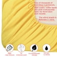 thumbnail image 2 of Ntbay Microfiber Bed Sheets Set - 1800 Series Soft Sheet Set- 3 Piece - Twin XL - Yellow, 2 of 5