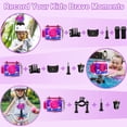 thumbnail image 4 of Cámara impermeable GKTZ Kids 20MP 1080p con tarjeta SD de 32GB rosa, 4 of 7