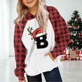 thumbnail image 1 of Cowsor Cute Hoodie for Teen Trendy Letter Print Preppy Hooded Sweatshirts Kids Pullover Long Sleeve School Outfits, 1 of 5