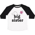 thumbnail image 3 of Inktastic Big Sister Butterfly Announcement Girls Toddler T-Shirt, 3 of 5