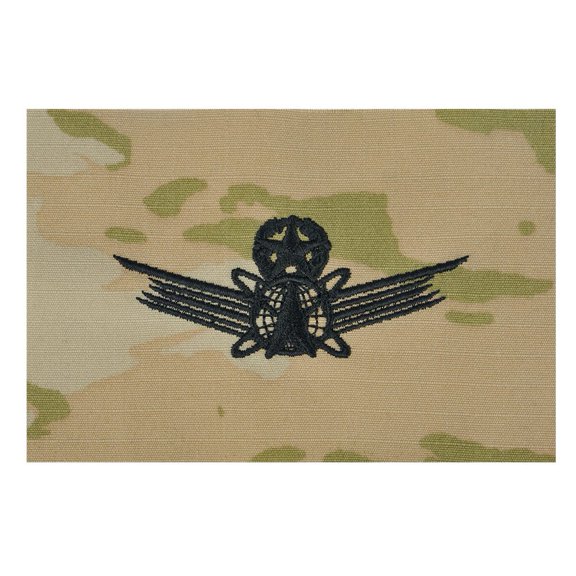 Army Embroidered Badge on OCP Sew On Space Master