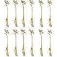 thumbnail image 1 of Stainless Steel Dessert Fruit Forks (12 Pcs) - 4.7 Inches Specialty Demitasse Stirring Forks, 1 of 5