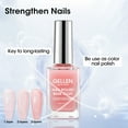 thumbnail image 4 of Gellen Nude Pink Base Coat for Regular Nail Lacquer, Quick Air Dry Long Lasting No Wipe Glossy Nail Base Coat for Manicure Salon, Chip Resistant, No UV Lamp Needed, 15ml, 4 of 7