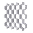 thumbnail image 1 of Drawer Organizer Divider Honeycomb: 8PCS Simple Drawer Separator Socks Organizer, 1 of 10