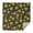 Sunflower and Dot, variant on Sunflower and Dot Black Pattern Square Tablecloth, Waterproof Wipeable Spillproof Washable Table Cover for Home Kitchen Party and Daily Decor 42"x42"