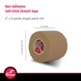 thumbnail image 2 of Venda deportiva autoadherente Cramer Eco-Flex 4,6 m beige, 2 of 5