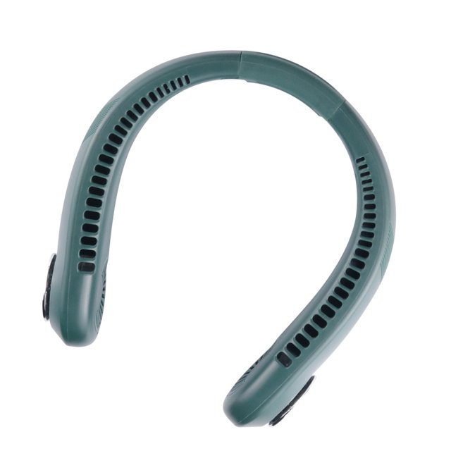 Ounissouiy Ventilador de cuello colgante ELENXS 4000mAh recarga ventilador de refrigeración portátil USB sin hojas 360 grados ventiladores eléctricos de Electrodomésticos No.03
