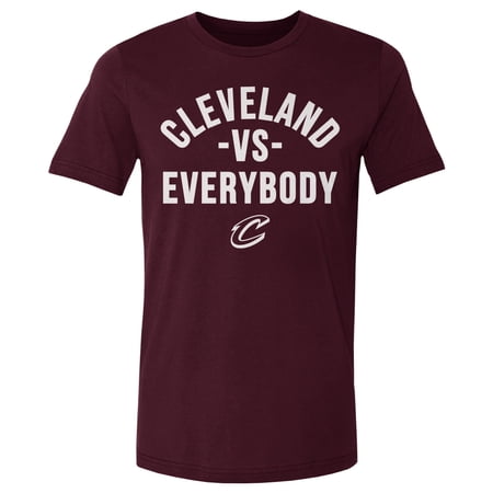 Men's 500 Level Wine Cleveland Cavaliers vs. Everybody T-Shirt