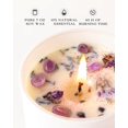 thumbnail image 2 of Vela AOOVOO con aroma a lavanda con cristales, 800 ml, 200 h, paquete de 4, 2 of 7