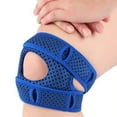 thumbnail image 2 of Patella Support Knee Sleeve Adjustable Patella Knee Brace with Shock-absorbing Compression Straps Breathable Support for Arthritis Pain Relief Workout, 2 of 8
