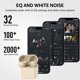 thumbnail image 3 of TOZO T6 (Ergonomic Edition) Wireless Earbuds Bluetooth 5.3 Headphones, Ergonomic Design in-Ear Headset, 50Hrs Playtime with Wireless Charging Case, APP EQ Customisable, IPX8 Waterproof, 2024 Version, 3 of 5