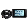 thumbnail image 1 of Electric Bike Display, Lightweight ABS Electric Bike LCD Display Simple Installation  for 22.2mm Handlebar, 1 of 7