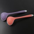 thumbnail image 6 of Ludlz Silicone Nonstick Anti Hot Translucent Handle Mixing Spoon Heat Resistant Silicone Basting Spoon Utensil Spoon Non-Stick Serving Spoon for Mixing, Baking, Serving and Stirring Tools, 6 of 8