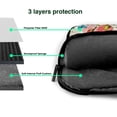 thumbnail image 4 of Lsque Flowers And Birds Watercolor Pattern Laptop Bag – Portable & Slim Single-Shoulder Computer Case with Adjustable Strap, Protective, Lightweight for 13”/14”/15.6” Laptops, 4 of 8