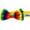Pride Flag, variant on Cutie Ties Dog Bow Tie