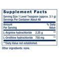 thumbnail image 3 of Life Extension Arginine Ornithine Powder, promotes muscle health & recovery, gluten free, non-GMO, net weight 150 grams, 3 of 10