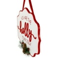 thumbnail image 5 of 15.75" Holly To My Jolly Christmas Wall Sign, 5 of 6