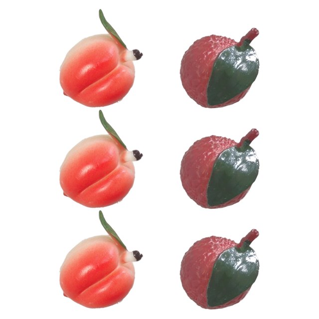 Un conjunto de pegatinas con mensajes de verduras y frutas pegatinas tridimensionales 3D para refrigerador de PVC de frutas