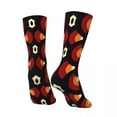 thumbnail image 4 of Vintage Mid-Century Socks Winter 60s 70s Style Stockings Leisure Women Men Medium Socks De, 4 of 7