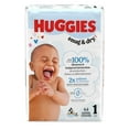 thumbnail image 3 of Huggies Snug & Dry Baby Diapers, Size 1 (8-14 lbs), 128 Ct, 3 of 9