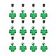 thumbnail image 2 of Minnieouse 12 Piezas Decoraciones Día de San Patricio Trébol Decoración de Pared Adorno Colgante Ropa, zapatos y accesorios Miscelánea suave 12 piezas Minnieouse AP008832-01B, 2 of 6