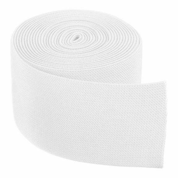 Elastic Bands for Sewing 3 Inch x 5 Yards White Knit Elastic Spool