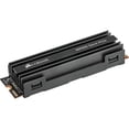 thumbnail image 2 of Corsair Force MP600 1 TB Solid State Drive - M.2 2280 Internal - PCI Express NVMe PCI Express NVMe 4.0 x4 - Notebook, Desktop PC, Motherboard Device Supported - 1800 TB TBW - 4950 MB/s Maximum Read, 2 of 7