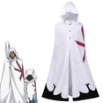 thumbnail image 2 of Anime nuevo Bleach Stern Ritter Yhwach Cosplay capa blanca para adultos Unisex manto para niños Halloween fiesta Cosplay disfraz uniforme, 2 of 5