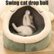 thumbnail image 5 of Cama Cálida Y Acogedora Para Mascotas, Cojín Antideslizante Para Casa De Gatos, Cama Extraíble Y Lavable Para Dormir Para Mascotas Cateissary PT002537-04, 5 of 6