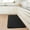 Black #5, variant on Rengui Velvet Solid Color Floor Mat-Bathroom Living Room Entrance Water Absorbing and Non Slip Mat- Bedroom Floor Mat-Carpet Summer Savings Clearance