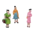 thumbnail image 4 of Amdohai 1/150 Scale Color Painted Model Trains Architectural People Figures for Miniature Scenery Layout 50PCS, 4 of 8