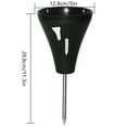 thumbnail image 6 of Hyasfey Golf Tee Holder with Metal Stake Heavy Duty Weather-proof Golf Training Ball Tee Holder Spike Driving Range Outdoor Golf Accessories Golfer Gifts, 6 of 7