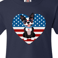 thumbnail image 4 of Inktastic Boston Terrier Dog US Flag July 4th Youth T-Shirt, 4 of 5